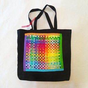 Shop in Style with Twila's Unique Hand-Made Ribbon-Art Shopping Bag